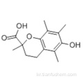 6- 하이드 록시 -2,5,7,8- 테트라 메틸 사이클로 헥산 -2- 카복실산 CAS 53188-07-1